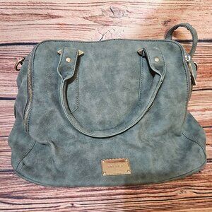 Nine West Gray Suede Purse